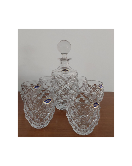 Conjunto 7 Peças Cristal