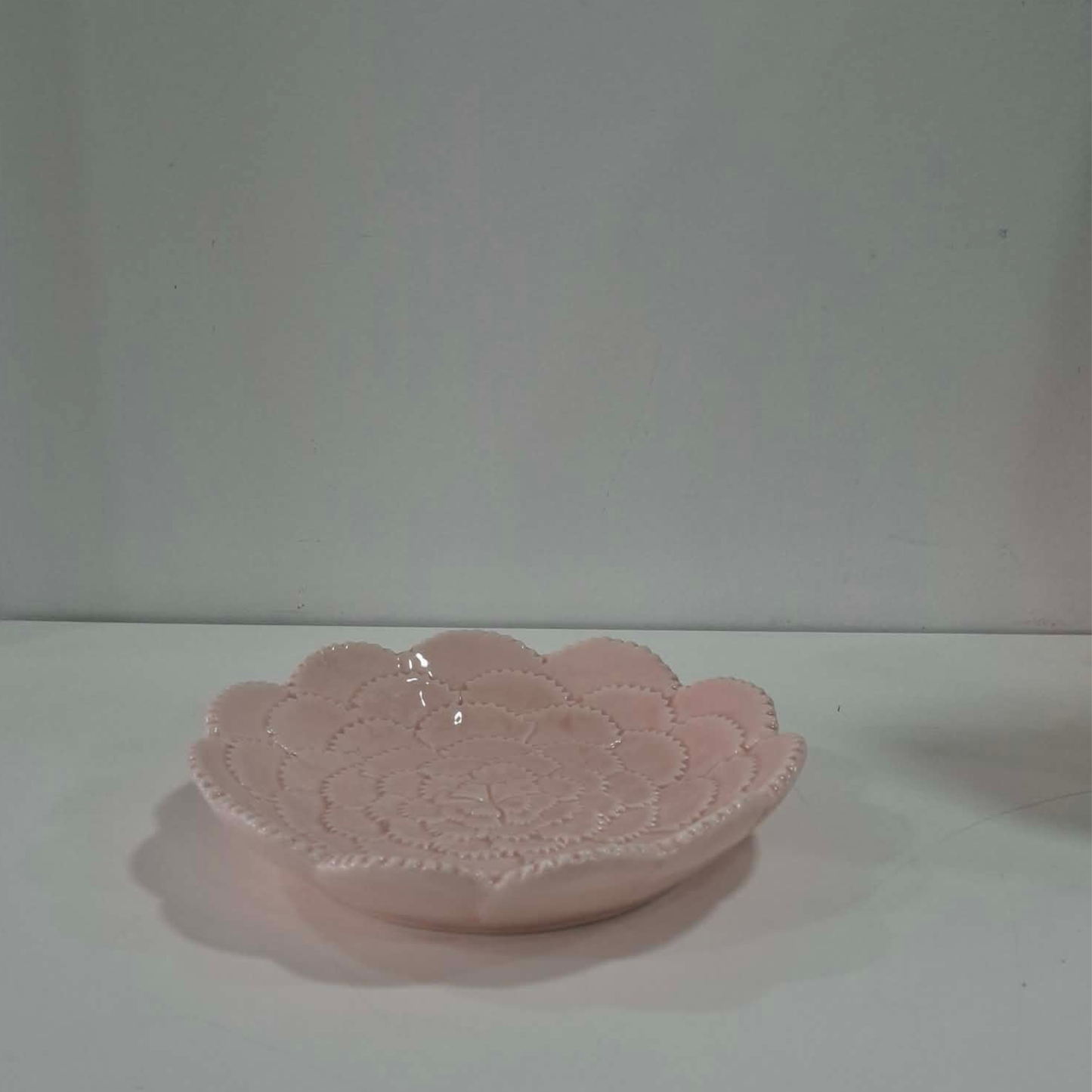 Prato Cerâmica  Rosa