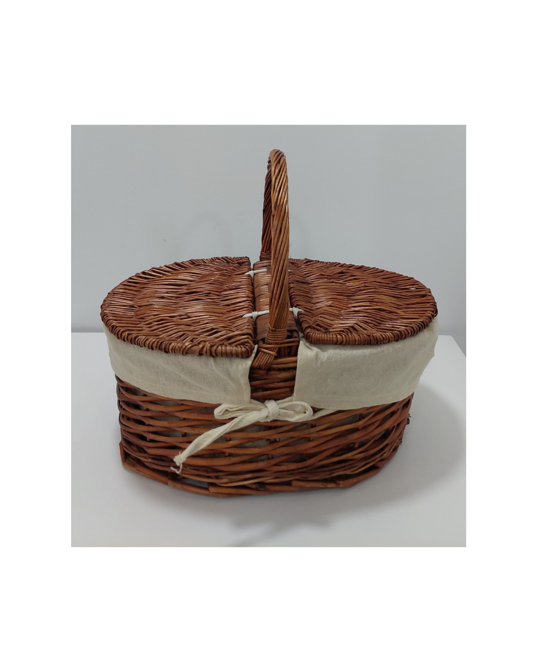 Cesta Oval com Forro