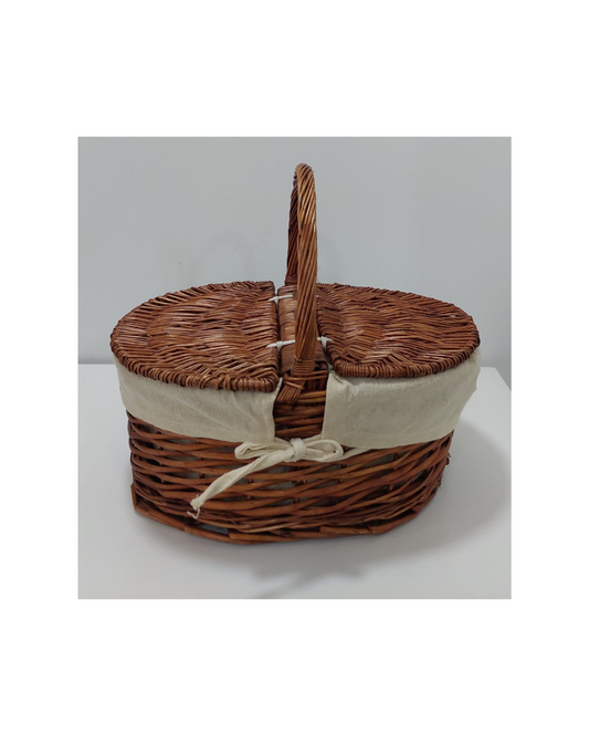 Cesta Oval com Forro