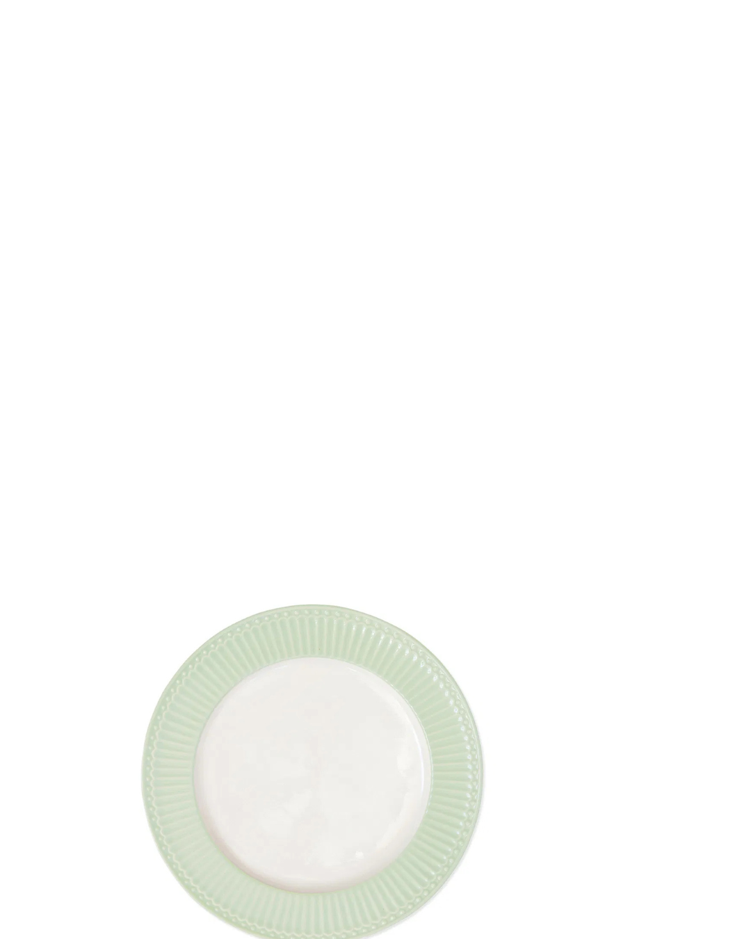 Plate Alice Pale Green