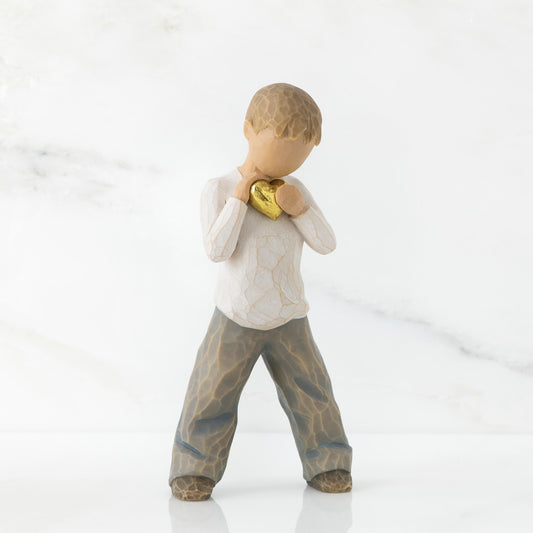 Willow Tree Heart Of Gold - Boy