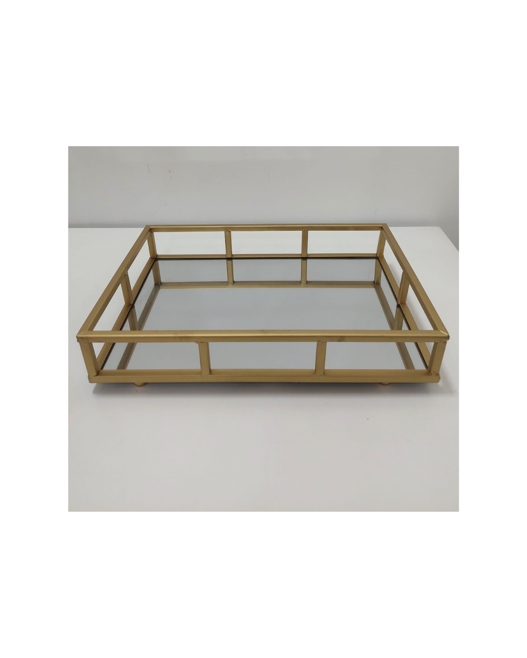 Tabuleiro Retangular Dourado