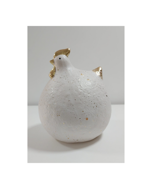 Galinha Branca/Dourado