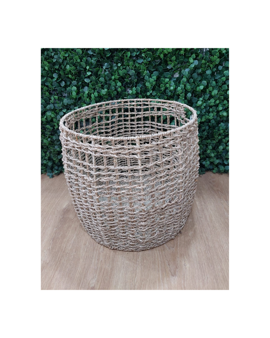 Cesto Redondo Entrelaçado Grd