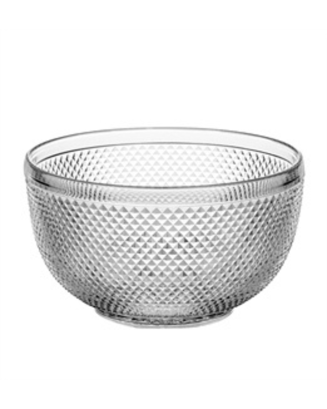 Saladeira bicos incolor grande