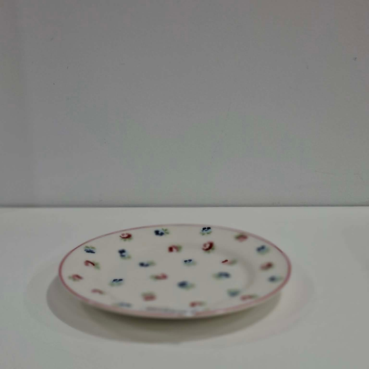 Plate Viola White